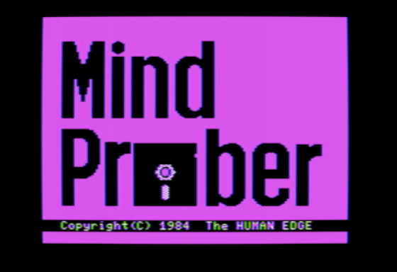 Mind Prober demo Screenshot