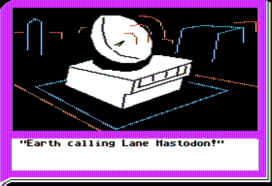 Lane Mastodon Vs. The Blubbermen Screenshot 9 (Apple II)