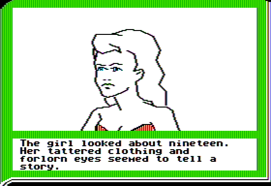 Lane Mastodon Vs. The Blubbermen Screenshot 15 (Apple II)