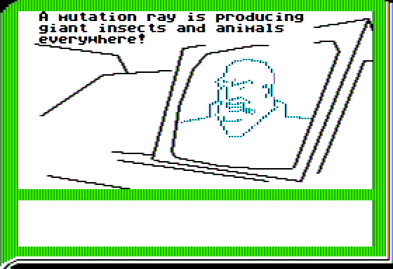 Lane Mastodon Vs. The Blubbermen Screenshot 17 (Apple II)