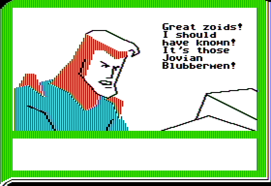 Lane Mastodon Vs. The Blubbermen Screenshot 18 (Apple II)