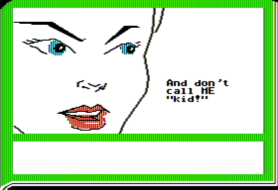 Lane Mastodon Vs. The Blubbermen Screenshot 19 (Apple II)