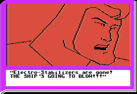Lane Mastodon Vs. The Blubbermen Screenshot 24 (Apple II)