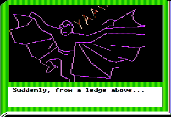 Lane Mastodon Vs. The Blubbermen Screenshot 27 (Apple II)