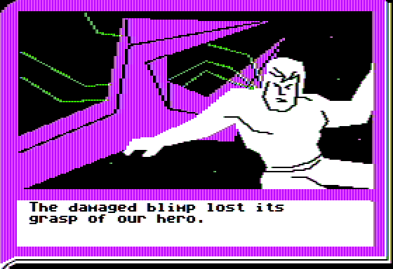 Lane Mastodon Vs. The Blubbermen Screenshot 31 (Apple II)
