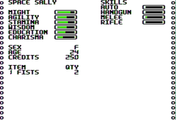 Mines Of Titan Screenshot 18 (Apple II)