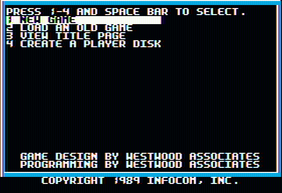 Mines Of Titan Screenshot 20 (Apple II)