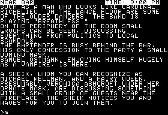 Suspect Screenshot 9 (Apple II)