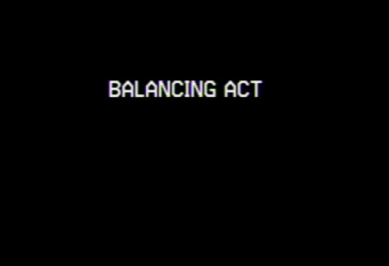 Balancing Act Screenshot