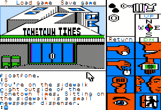 Tass Times In Tonetown Screenshot 6 (Apple II)