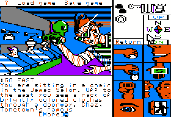 Tass Times In Tonetown Screenshot 10 (Apple II)