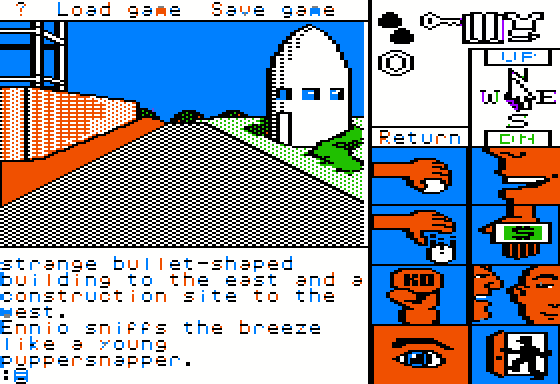 Tass Times In Tonetown Screenshot 11 (Apple II)