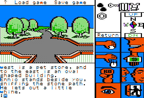 Tass Times In Tonetown Screenshot 12 (Apple II)