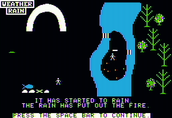 Raft Away River Screenshot 9 (Apple II)