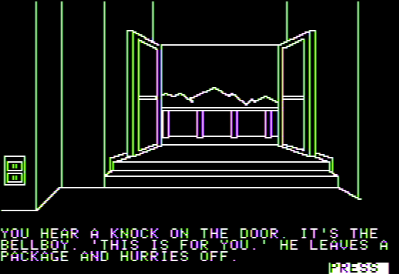 Secret Agent: Mission One Screenshot 18 (Apple II)