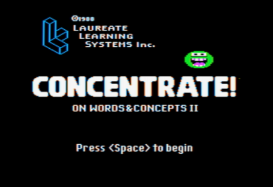 Concentrate on Words and Concepts II Screenshot