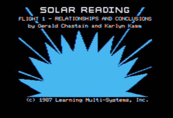 Solar Reading Flight 1: Uranus Screenshot