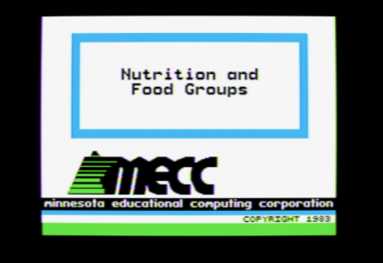 Nutrition And Food Groups Screenshot