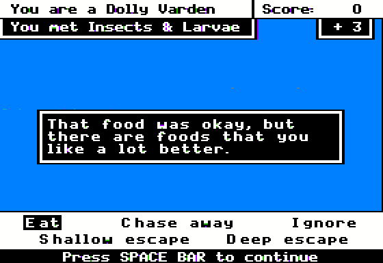 Odell Lake Screenshot 5 (Apple II)