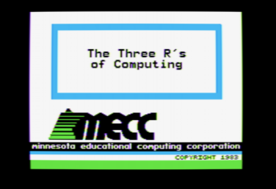 The Three R's of Microcomputing Screenshot