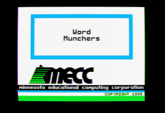 Word Munchers Screenshot