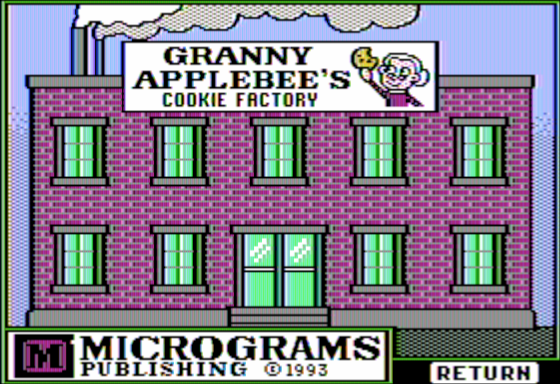 Granny Applebee's Cookie Factory Screenshot