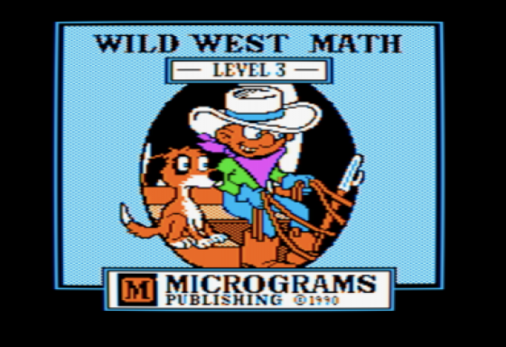 Wild West Math Level 3 Screenshot