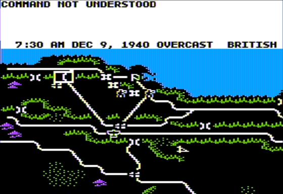 Decision In The Desert Screenshot 5 (Apple II)