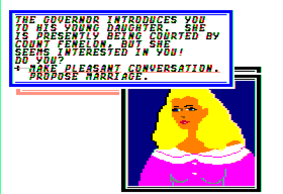 Sid Meier's Pirates! Screenshot 7 (Apple II)