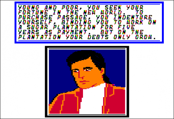 Sid Meier's Pirates! Screenshot 10 (Apple II)