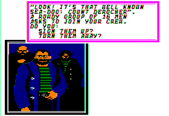 Sid Meier's Pirates! Screenshot 20 (Apple II)