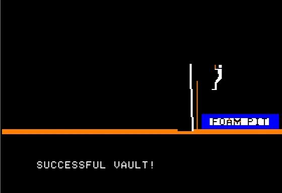 Olympic Decathlon Screenshot 13 (Apple II)