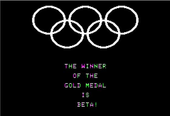 Olympic Decathlon Screenshot 18 (Apple II)