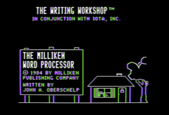 The Milliken Word Processor Screenshot