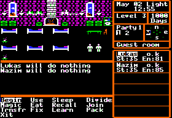 The Magic Candle: Volume 1 Screenshot 5 (Apple II)