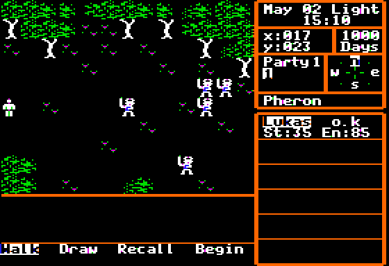 The Magic Candle: Volume 1 Screenshot 8 (Apple II)