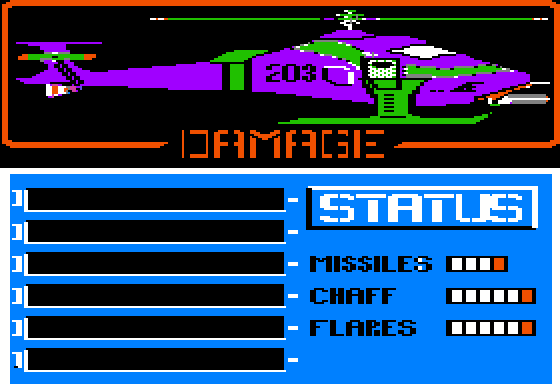 Infiltrator Screenshot 7 (Apple II)