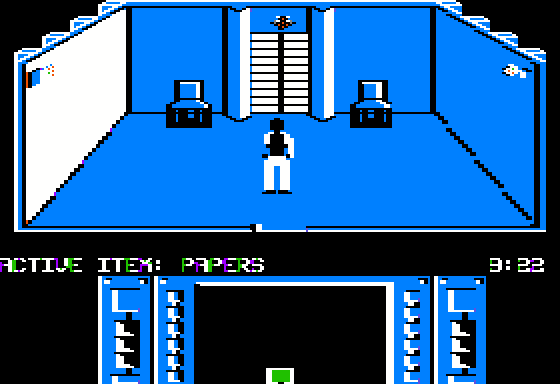 Infiltrator Screenshot 15 (Apple II)
