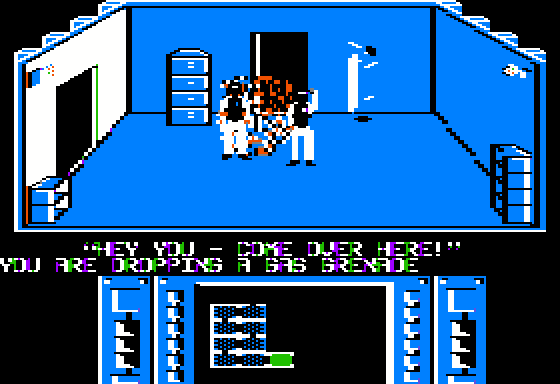 Infiltrator Screenshot 17 (Apple II)