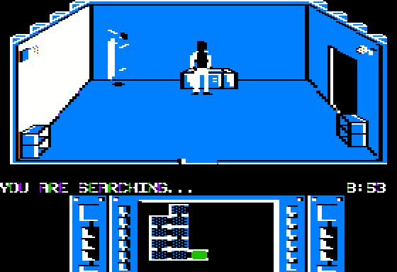 Infiltrator Screenshot 18 (Apple II)
