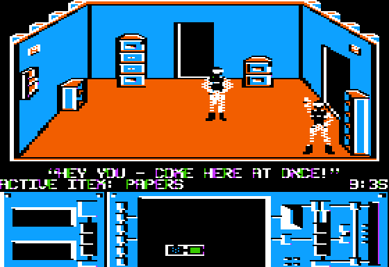 Infiltrator II: The Next Day Screenshot 5 (Apple II)