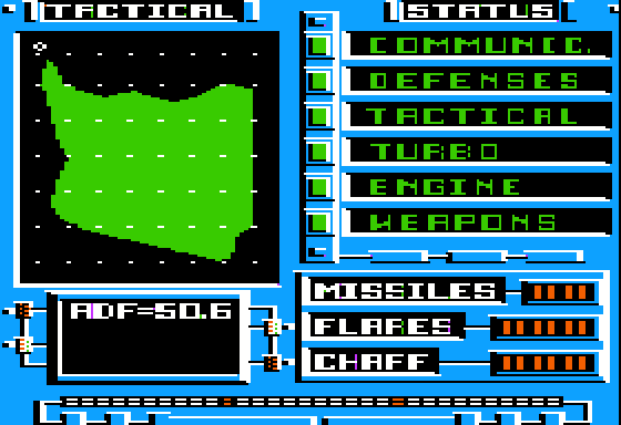 Infiltrator II: The Next Day Screenshot 7 (Apple II)