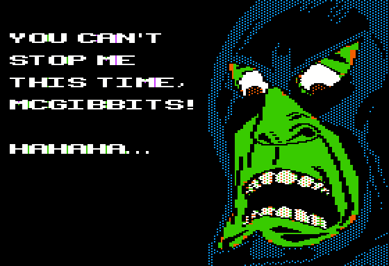 Infiltrator II: The Next Day Screenshot 8 (Apple II)