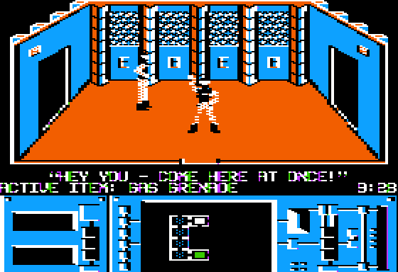 Infiltrator II: The Next Day Screenshot 12 (Apple II)