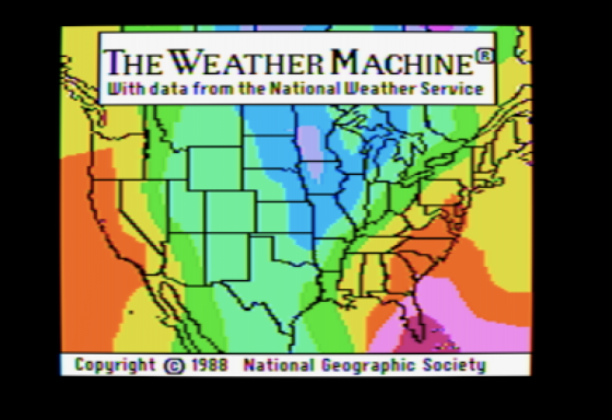 The Weather Machine Screenshot