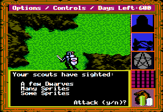 King's Bounty Screenshot 5 (Apple II)