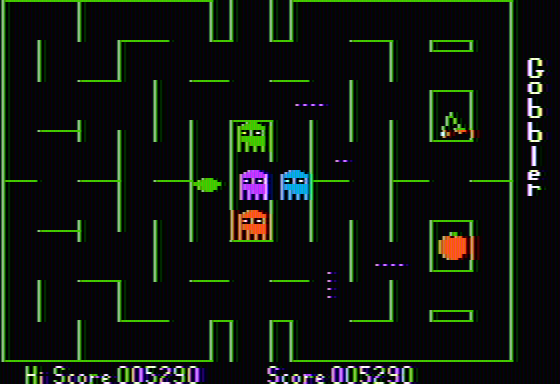 Gobbler Screenshot 5 (Apple II)