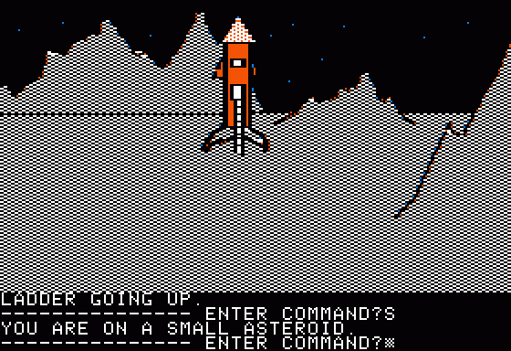 Mission Asteroid Screenshot 17 (Apple II)