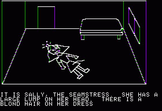 Mystery House Screenshot 12 (Apple II)