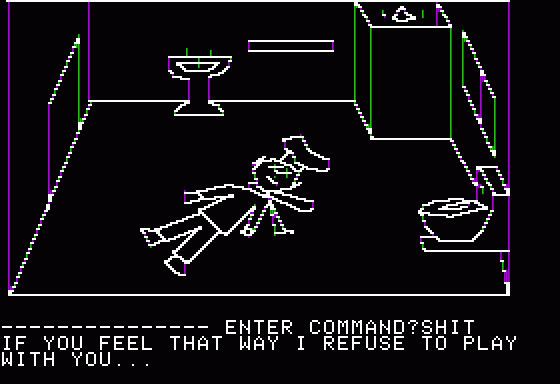 Mystery House Screenshot 14 (Apple II)